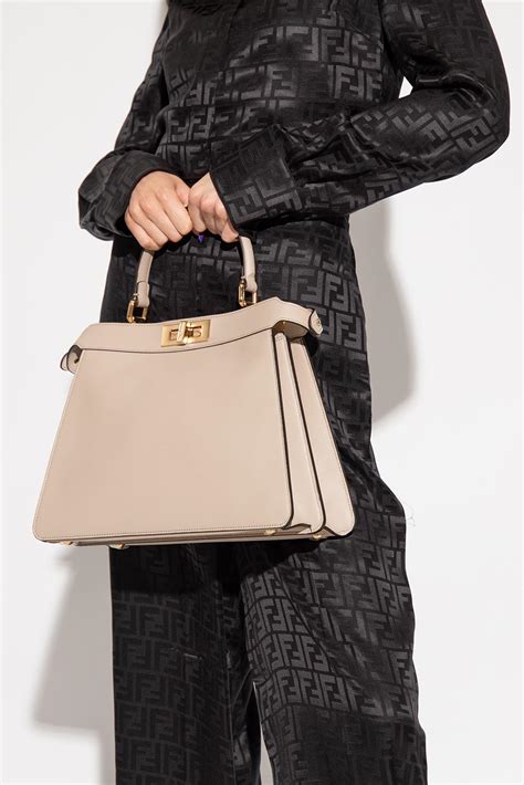 small fendi peekaboo bag|Fendi peekaboo bag medium.